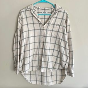Madewell lightweight flannel